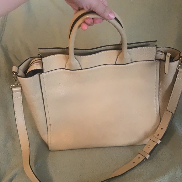 Kate Spade nude messenger satchel bag - Picture 2 of 3